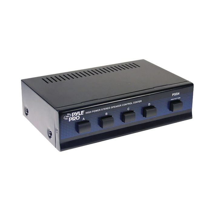 Pyle speaker selector with volume best sale control