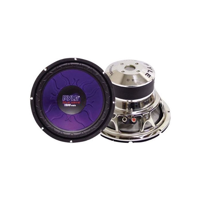 Pyle PL1590BL Blue Wave Series 15 inch 1400 Watt DVC Subwoofer
