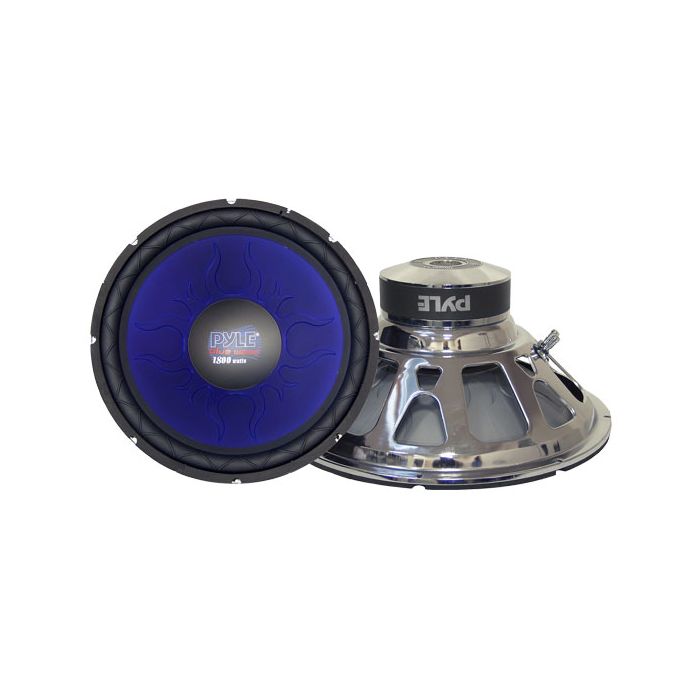 Pyle PL1890BL Blue Wave Series 18 inch 1800 Watt DVC Subwoofer