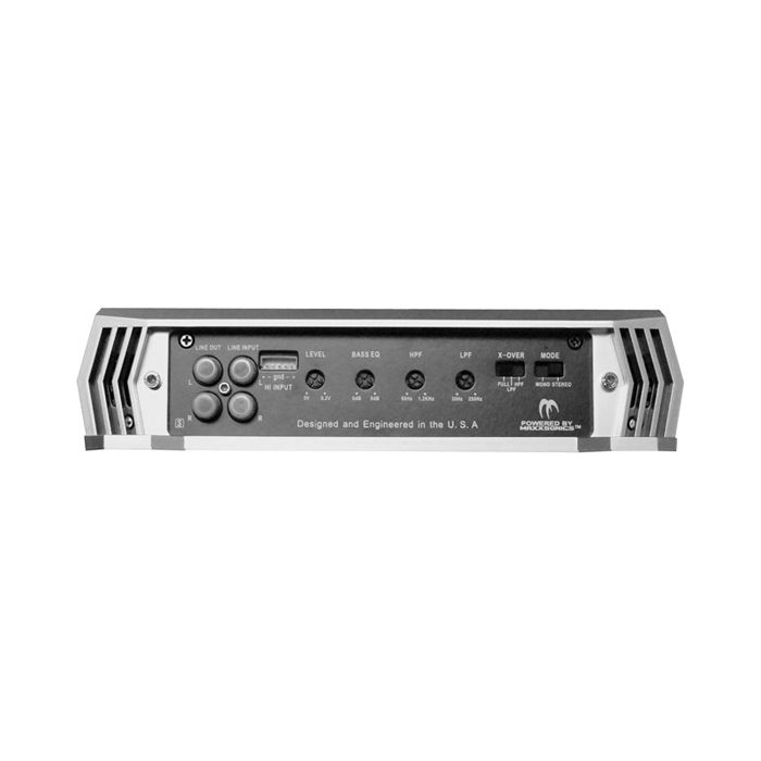 Crunch PZ1800.2 Power Zone Series 1800 Watts 2-Channel Class A & B