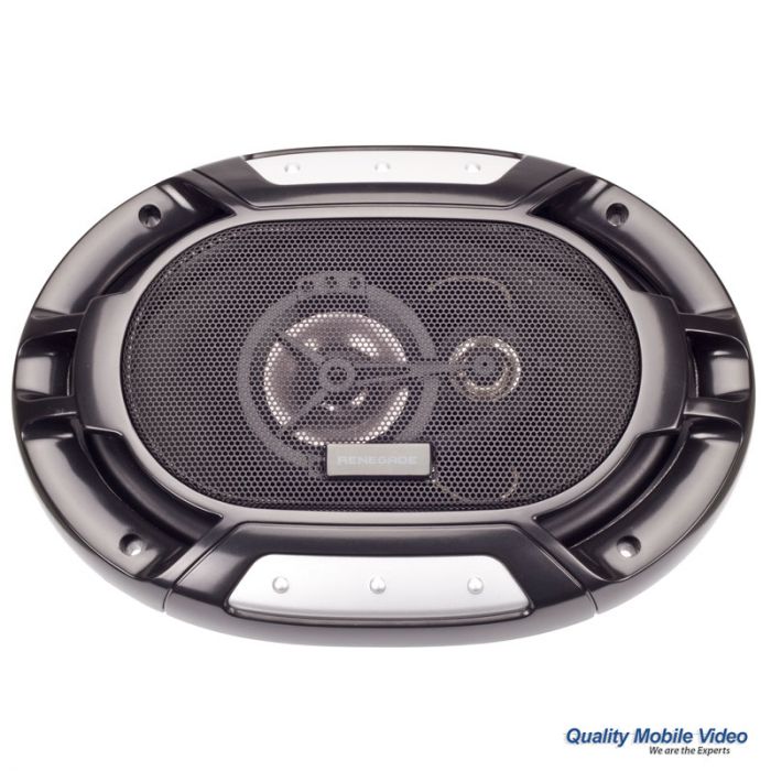Renegade RX693 6 x 9 inch 3-Way Triaxial Car Speaker System - 200W