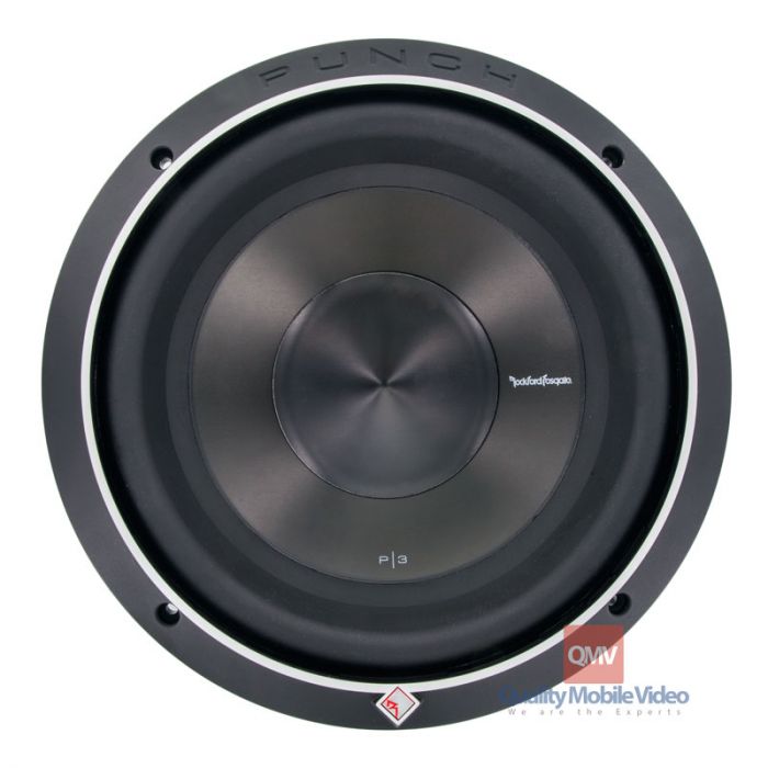 P3D4-10 | 1000W 10 Punch P3 Series Dual 4-Ohm Car Subwoofer
