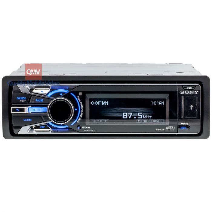 Sony DSX-S210X Pandora, iPod and iPhone, Mechless Receiver