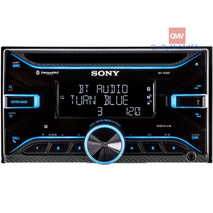 Sony WX-920BT Double DIN Car Stereo Receiver with Bluetooth and