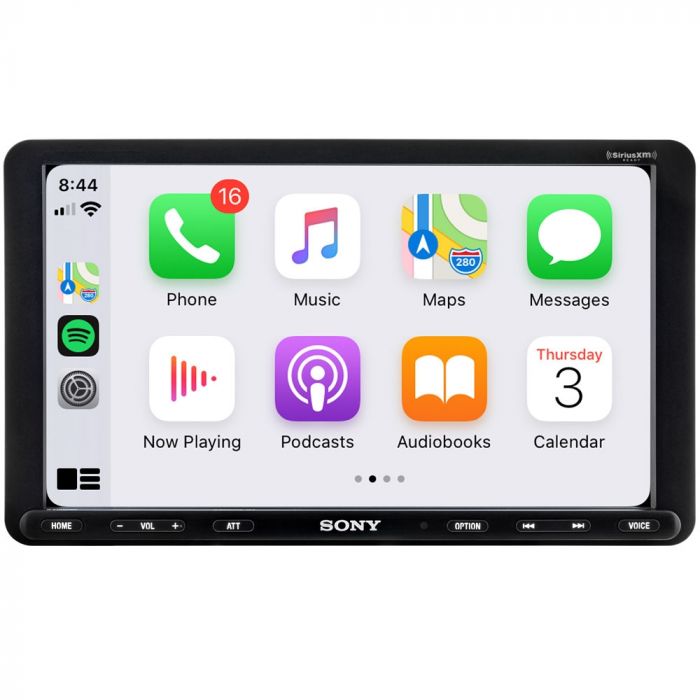 Sony XAVAX8000 Single DIN Digital Receiver with 8.95" Touchscreen