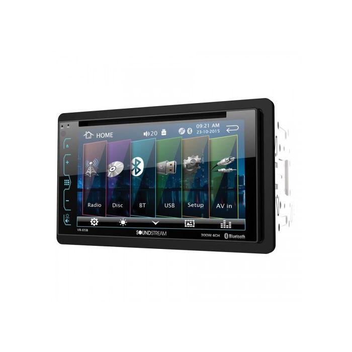 ROHS Single Din Android Auto Universal Single Din 9 Inch Touch Screen GPS  Car Audio