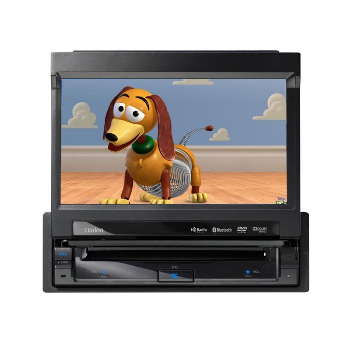 DISCONTINUED - Clarion VZ400 7 inch Motorized Touch Screen DVD/CD/MP3  Receiver with USB and Bluetooth