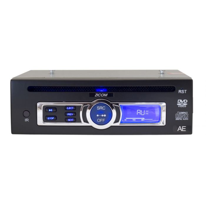 Accelevision ZDP12 Compact InDash DVD Player