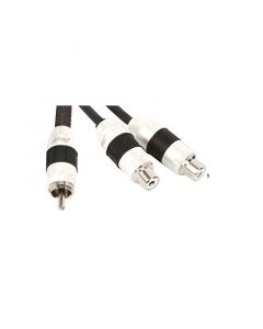 Stinger SI82YF 8000-Series (2) Female to (1) Male Y-Adapter Car Stereo RCA Interconnect Cable