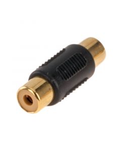 Accele 0015G Female to Female Gold RCA Barrel Connector