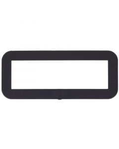 Metra 89-30-0750 Universal 3/4 Inch Border ABS Plastic DIN Trim Ring