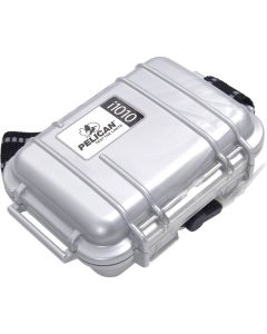 Pelican Case i1010S Silver Watertight Micro Case