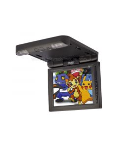 DISCONTINUED - Pyle PLRD103iF Overhead Roof Mount Flip Down 10.4 inch TFT LCD Swivel DVD Monitor with IR Infrared, FM Transmitter, Joysticks, Game, SD and USB Slots
