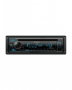 Kenwood KDC-BT378U Single DIN CD Car Stereo Receiver with Bluetooth