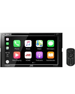 JVC KW-M845BW 6.8" Double DIN Car Digital Media Receiver with Android Auto, Apple Car Play and WebLink 