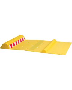 Maxsa 37356 Park Right Parking Mat - Bright Yellow