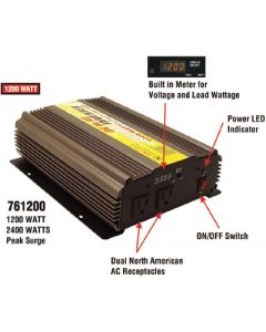DISCONTINUED - 1200 Watt Modified Sine Wave Power Inverter