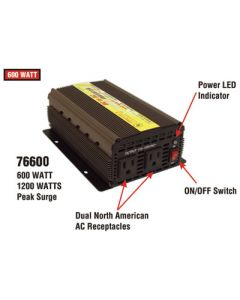 DISCONTINUED - 600 Watt Modified Sine Wave Power Inverter