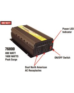 DISCONTINUED - 800 Watt Modified Sine Wave Power Inverter