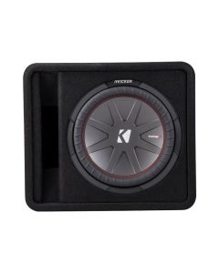 Kicker 43VCWR122 1,000 Watt 12 inch Single CompR Ported Enclosure Subwoofer Box