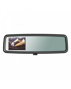 Manual Dimming Factory Mirror with 3.5" Backup Monitor 9002-9603