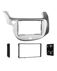 Metra 95-7877S Silver Double DIN Dash Installation Kit for Honda 2009-Up Vehicles