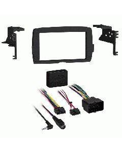Metra 95-9700WR Double DIN Car Stereo Dash Kit for 2014 - 2019 Harley-Davidson Street Glide , Electra Glide , Ultra , Limited , Road Glide