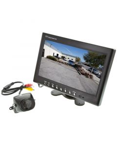 Safesite SC9903 Universal 9 inch LCD Monitor and RV Back Up Color CCD Camera System with 120 degrees Wide Angle Camera