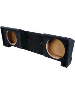 DISCONTINUED - ATREND-BBOX A102-10CP B Box Series Subwoofer Boxes for GM Vehicles 10" Dual Down-Fire