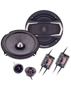 Pioneer TS-A1605C 6 1/2 Inch Car Component Speakers - Complete system