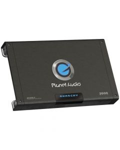 Planet Audio AC2000.2 Anarchy Mosfet Amplifier 2-Channel 2000W max 1400W x 1 @ 4 Ohm Bridged 700W x 2 @ 2 Ohm