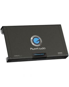 Planet Audio AC5000.1D Anarchy Class D Mono Amplifier 5000W Max 1800W x 1 @ 4 Ohm 2500W x 1 @ 2 Ohm 3500W x 1 @ 1 Ohm