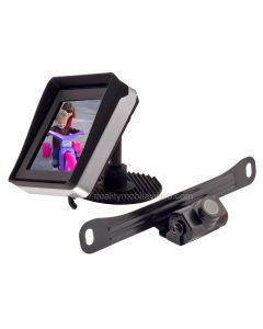 DISCONTINUED - Back Up System Combo Kit - Audiovox ACAM350 3.5 inch LCD Back Up Camera Monitor and Audiovox ACA200W License Plate Mount Wired Back Up Camera