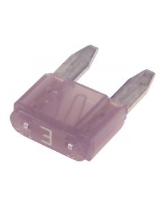 Accele 5601 3 Amp Low-Profile Mini ATM Fuses - 10 pack