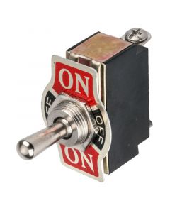 Accele 183 Heavy Duty SPDT Toggle Switch - Front