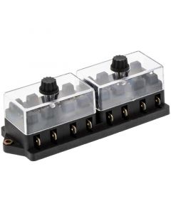 Accelevision 30118 8-Fuse Water Resistant Fuse Distribution Block