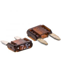 Accele 5604 7.5 Amp Low-Profile Mini ATM Fuses - 10 pack