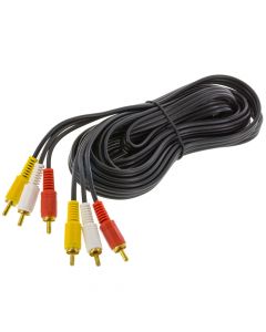 Accelevision AVS-15 RCA Audio and Video Cable - 15 Foot