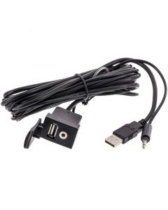 Accelevision USB35 USB/3.5mm AUX Extension Cable - Main