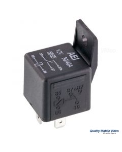 Quality Mobile Video 5035 12 VDC Automotive 5-Pin Relay - Diagram