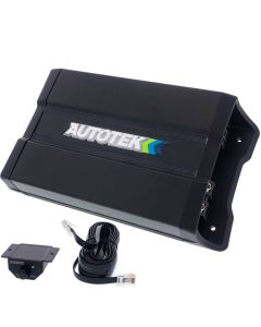 Autotek MM1525.1D 1,500 Watt Class D Mono Amplifier with wired bass boost control