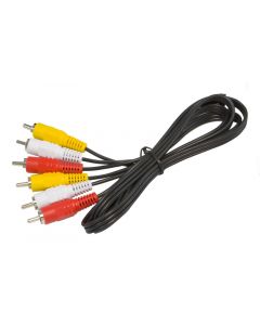 Quality Mobile Video AVC-6 Shielded Audio and Video Cables - 6 Foot