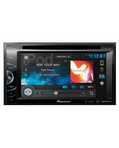 Pioneer AVH-X2500BT Double DIN Multimedia DVD Receiver with 6.1 inch touchscreen Display, AppRadio Mode, Bluetooth, Pandora support, and MIXTRAX