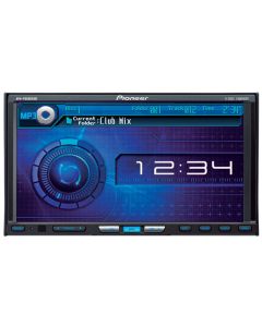 Pioneer AVH-P6000DVD Double Din DVD Multimedia AV Receiver with 6 Disc DVD/CD Changer
