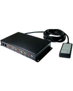 Discontinued - Accelevision AVS400 Car Video A/V Switcher, 1 A/V Output and 4 A/V Inputs