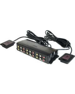 Discontinued - Accelevision AVS420 Car Video A/V Switcher, 4 A/V Inputs and 2 A/V Outputs