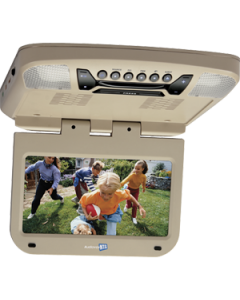 DISCONTINUED - Audiovox AVXMTG9S 9" Overhead Flipdown DVD player with SD and USB inputs - Tan