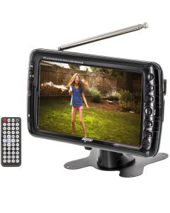 Axess TV1703-7 7" Rechargeable Portable TV with ATSC