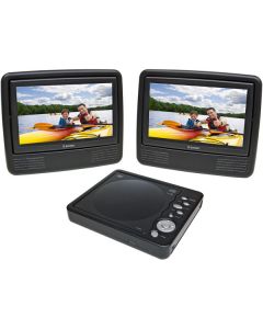 DISCONTINUED - Axion AXN-6879 7 Dual Widescreen Portable DVD Player