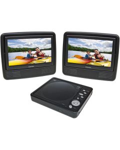 Axion AXN-6879 7 Dual Widescreen Portable DVD Player